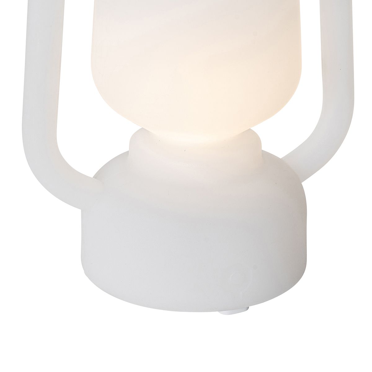 Tafellamp wit oplaadbaar 22 cm IP44 - Storm Mini