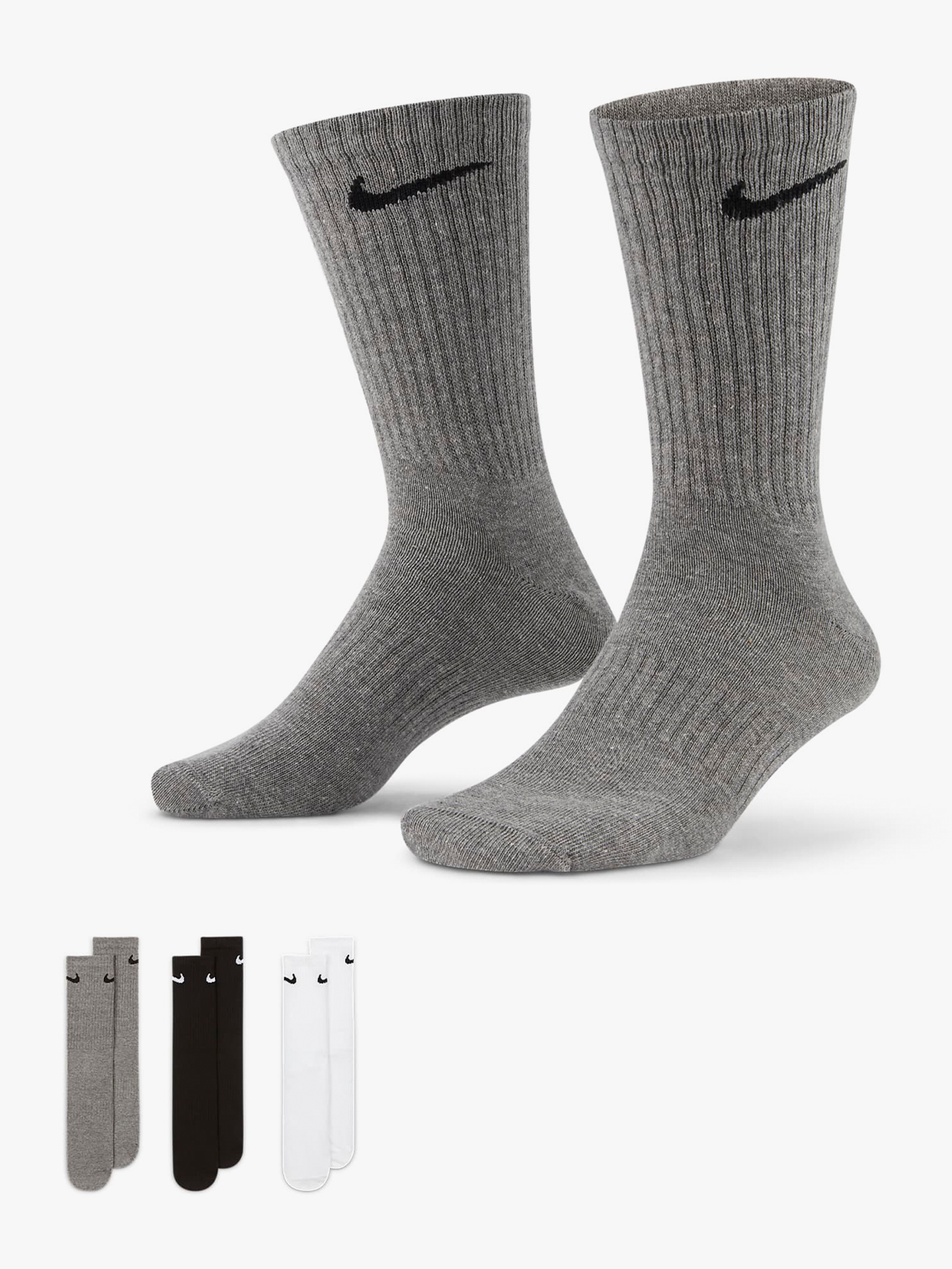 Everyday Lightweight Training Crew Socks 3PK