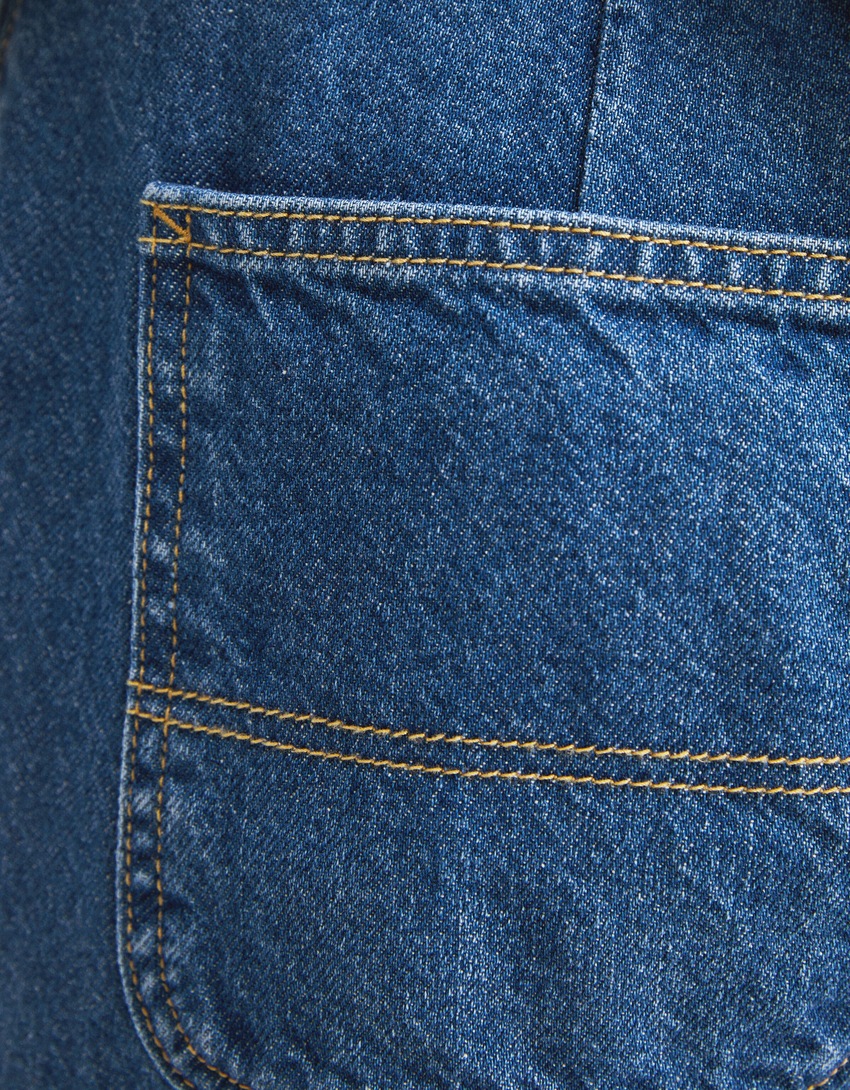 calça cargo reta