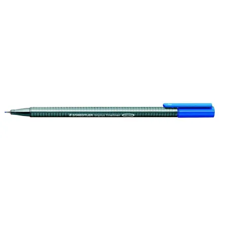 STAEDTLER® 334-37 triplus Fineliner, dreikant, 0,3 mm, cyan