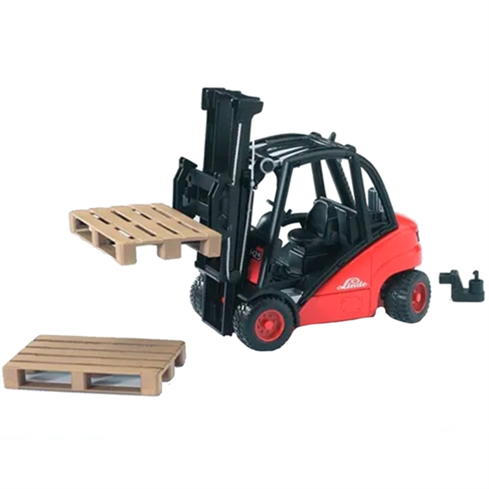 Linde H30D Gaffeltruck m. Paller - Bruder