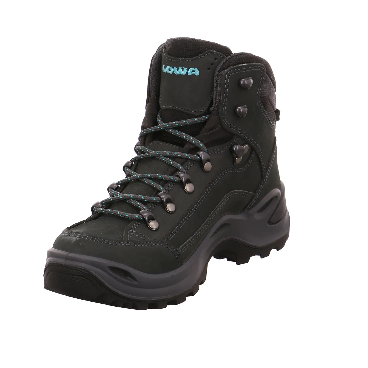 LOWA Wander- Bergschuh Damen Grau Leder  Gore-Tex