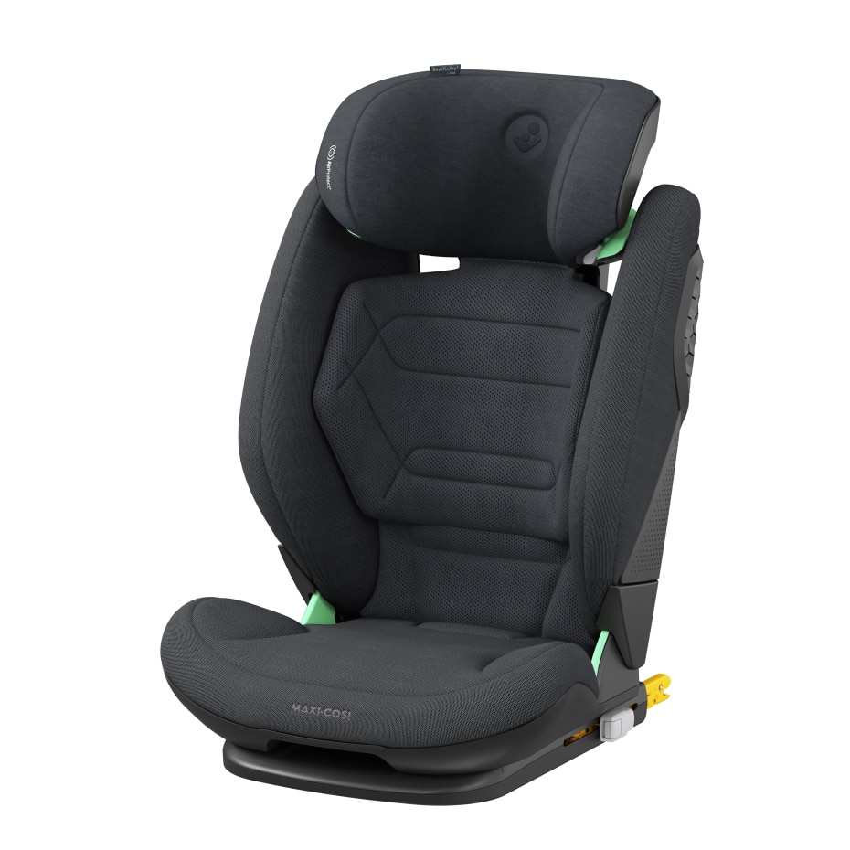RodiFix Pro² i-Size 3.5 - 12 Y  100 - 150 cm  15 - 36 kg    Mehrere Sitz- und Liegepositionen |    G-CELL Seitenaufprallschutz |    ClimaFlow zur Temperaturregulierung |    AirProtect®-Sicherheitskissen |