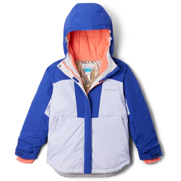 Veste de ski COLUMBIA MIGHTY MOGUL III JACKET SNOWDRIFT/CLEMATIS BLUE/HOT CORAL LINING