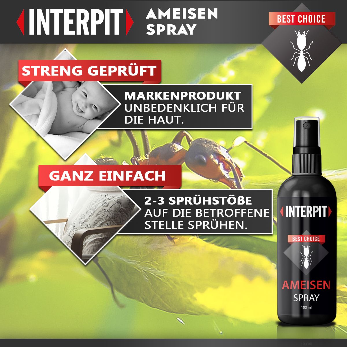 Interpit® | Anti Ameisen Spray