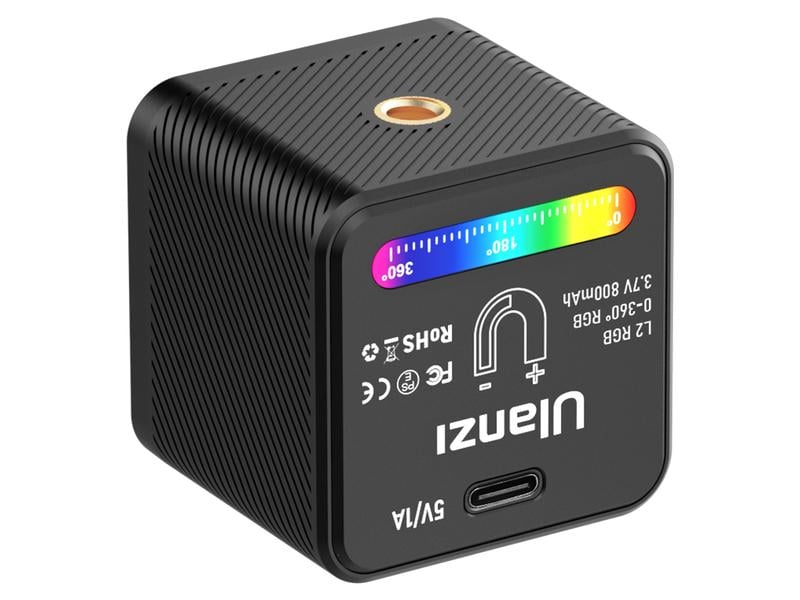 Ulanzi Videoleuchte L2 RGB Magnetischer Lichtwürfel für Content-Creators und Vlogger