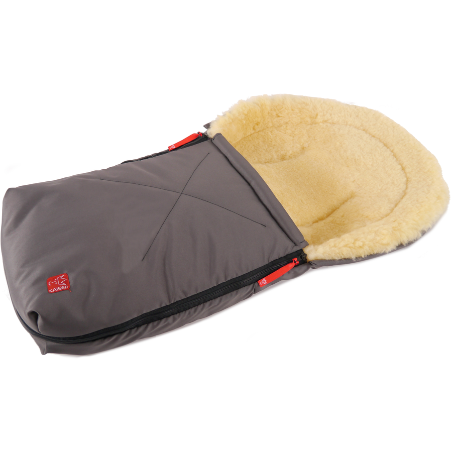 KAISER Winterfußsack Emma anthrazit
