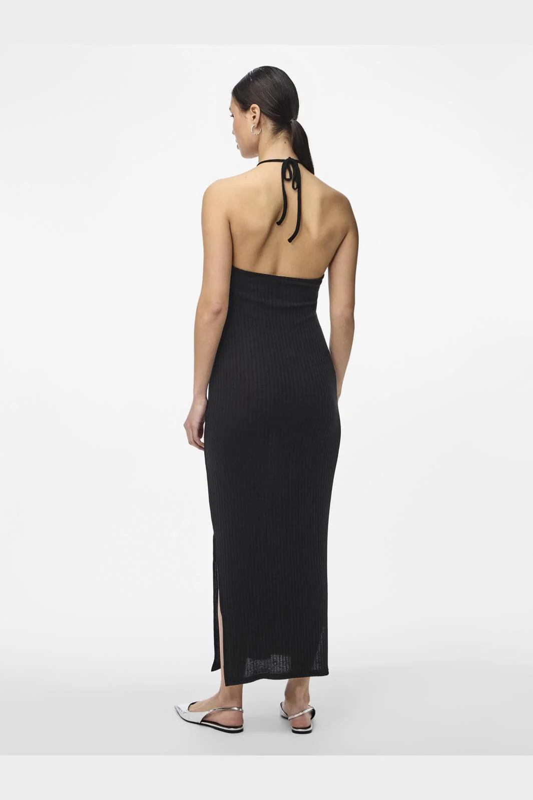 Pieces Pcalicia Sl Long Halter Neck Dress