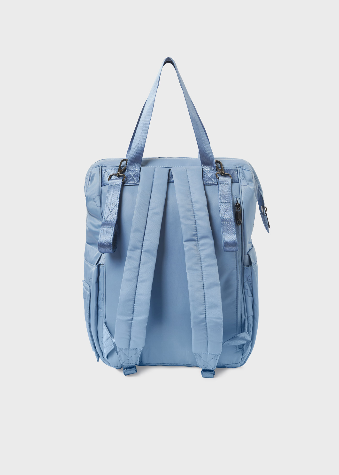Mochila para bebê e trocador