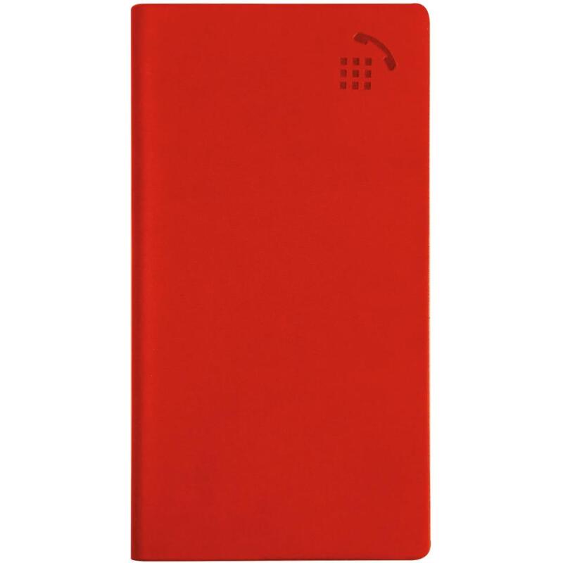 Carnet d'adresses Winner 8,6 x 15,8 cm - Couleurs assorties