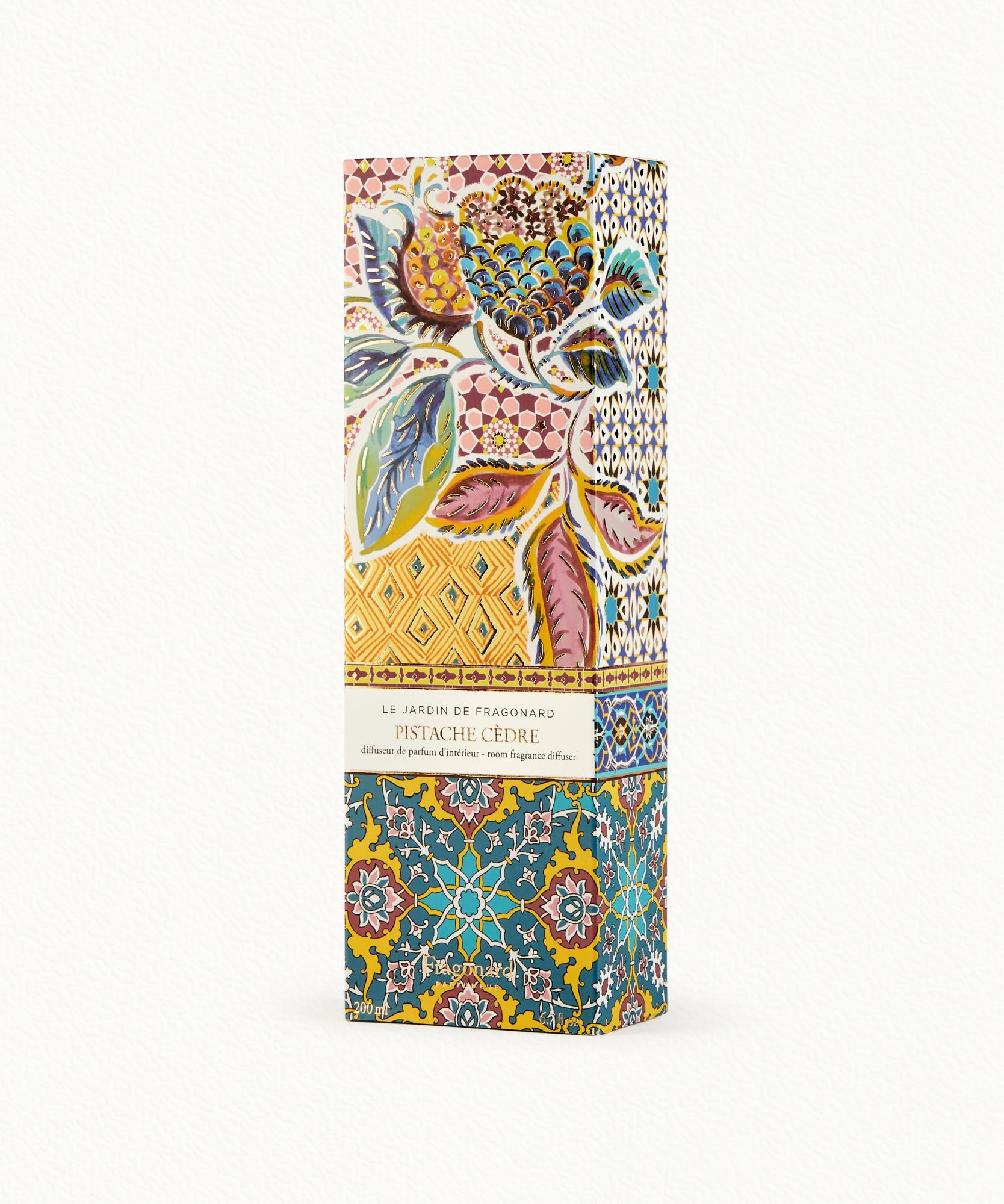 Pistache Cèdre  Diffuseur + 10 bâtonnets - flacon 200 ml