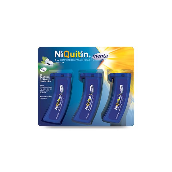 Niquitin Menta 4mg 60 Comprimidos