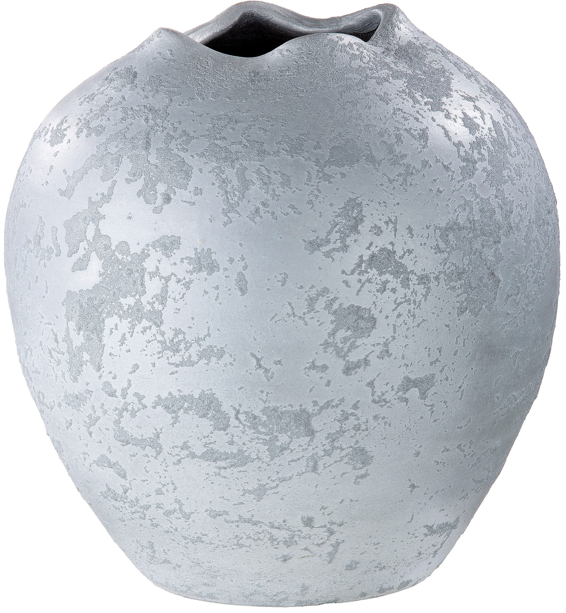 GILDE Tischvase »Barcelos, Höhe ca. 29 cm« dekorative Vase aus Keramik, Blumenvase