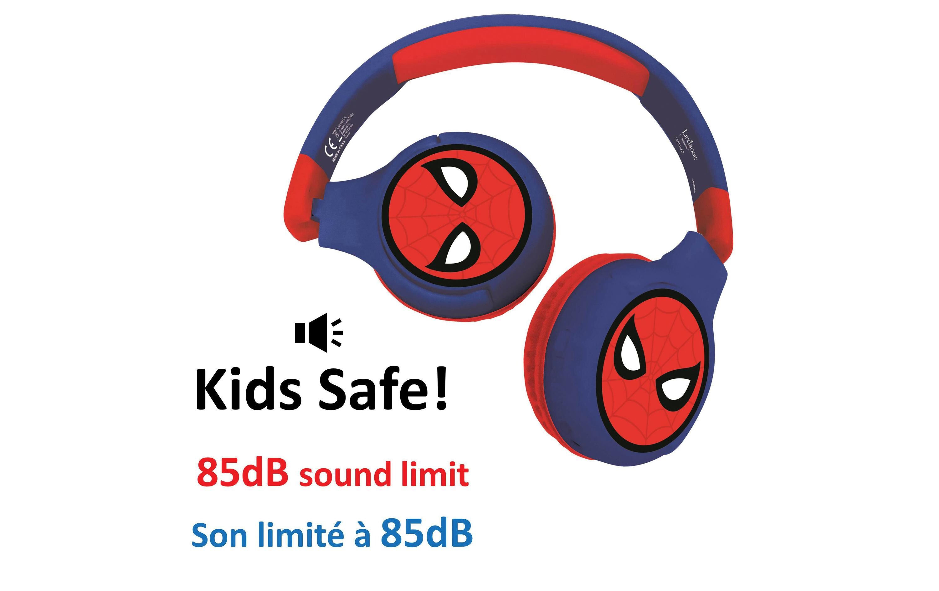 Kinderkopfhörer Spider-Man 2-in-1-BluetoothKabelloser Kopfhörer für Kinder