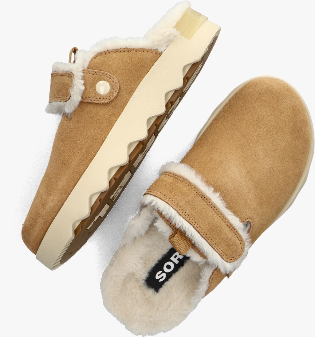 camel sorel instappers viibe clog suedec cozy