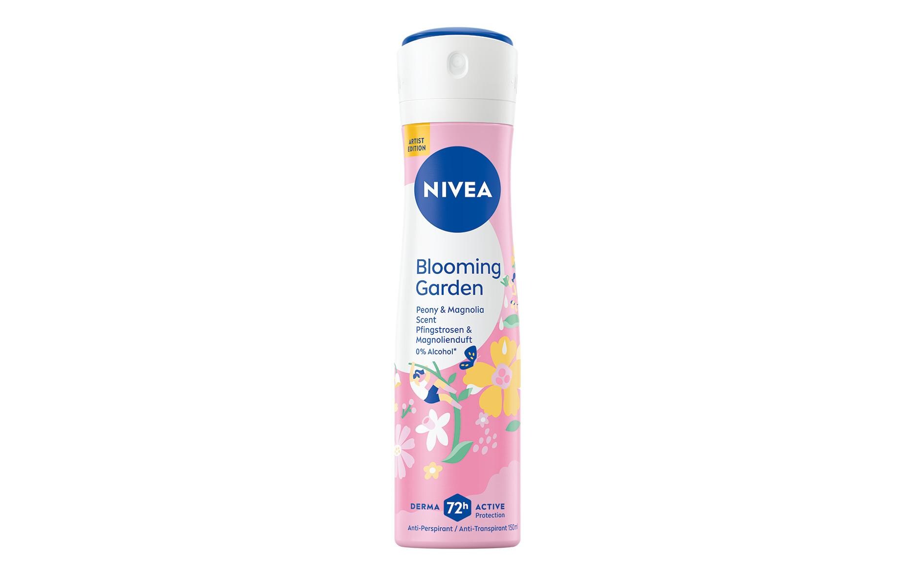 Deo Spray Blooming Garden Female 150 mlDeodorant Spray zum Schutz vor unangenehmem Körpergeruch