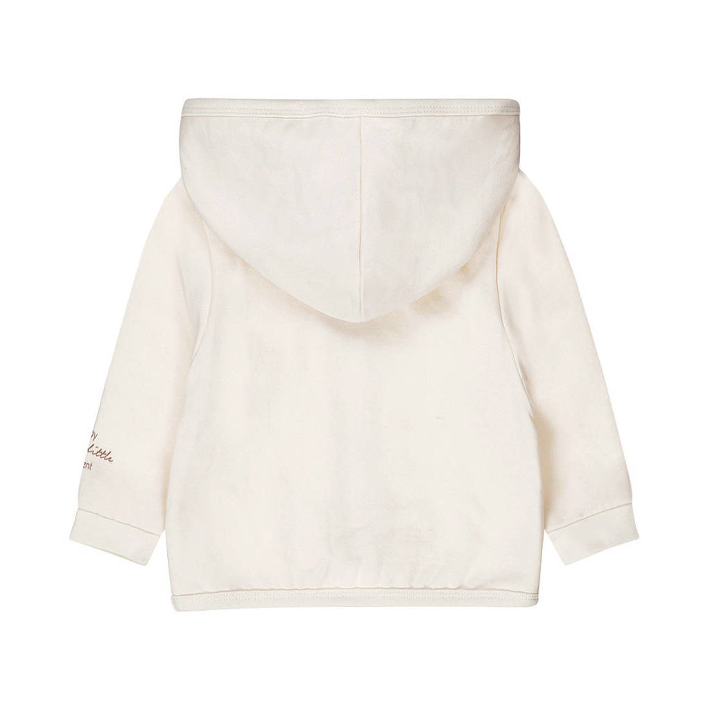 Dirkje baby sweatvest wit