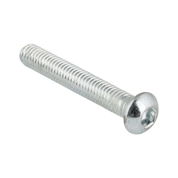 GAMMA inbusbout M5 x 20 mm rondkop verzinkt 12 stuks