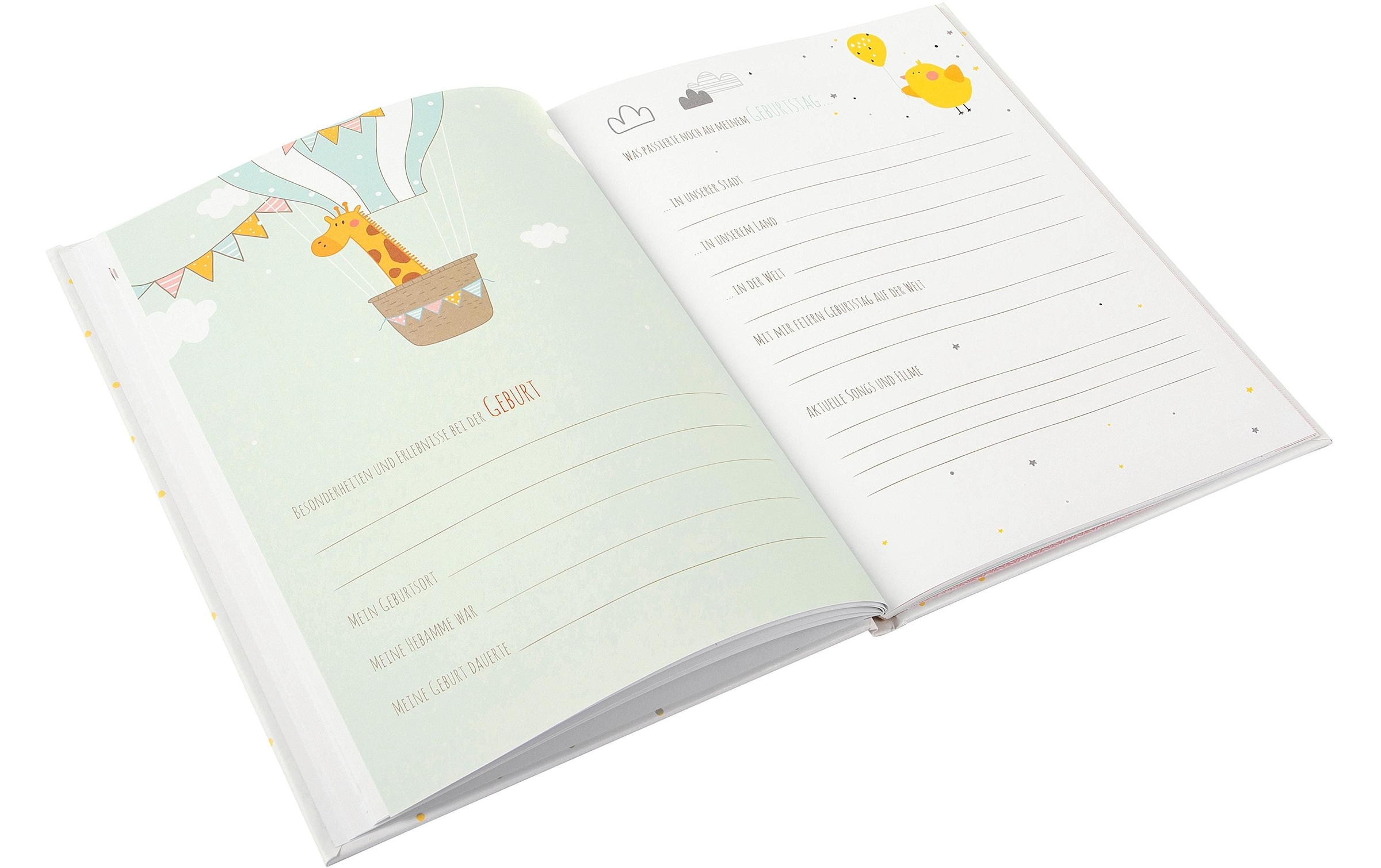 Goldbuch Tagebuch »Babytagebuch Animal Pyrami«