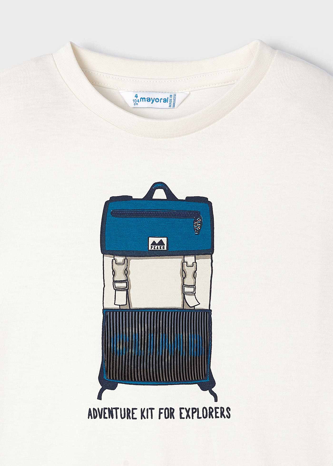 Camiseta interativa Better Cotton para meninos