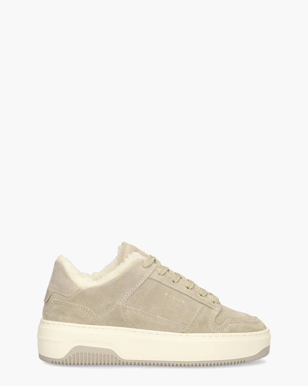 Nubikk Basket Teddy Taupe Damessneakers