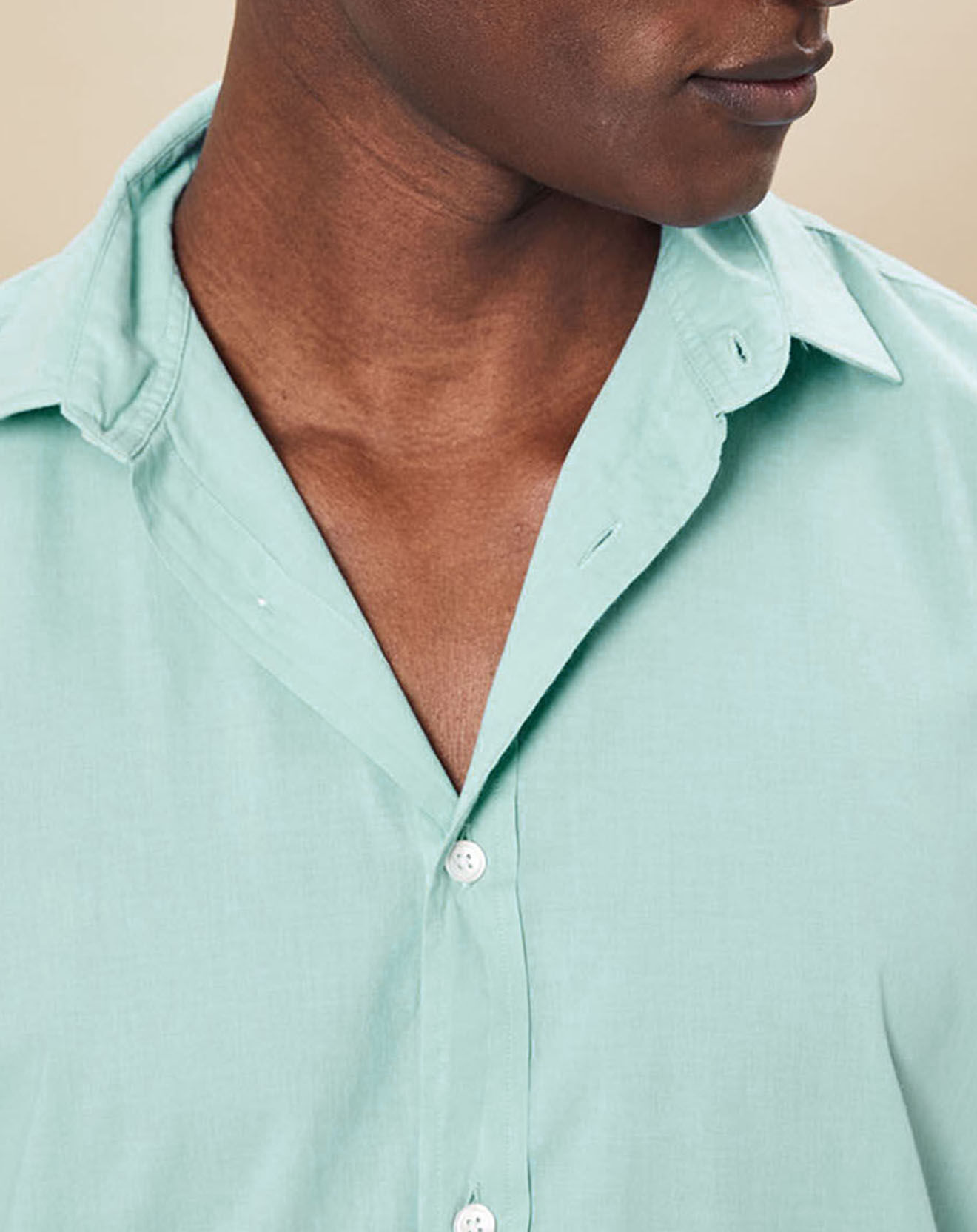 Hartford Chemise Slim Fit Sammy Pat bleu aqua