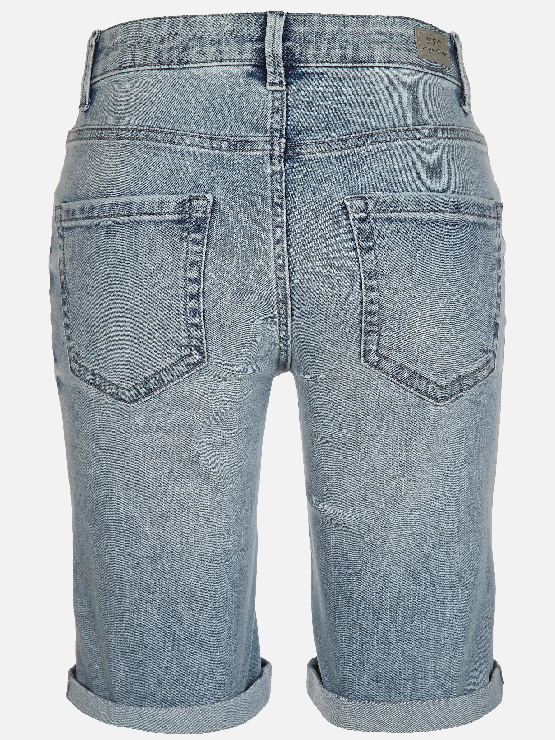 Damen Bermuda Jeanshose