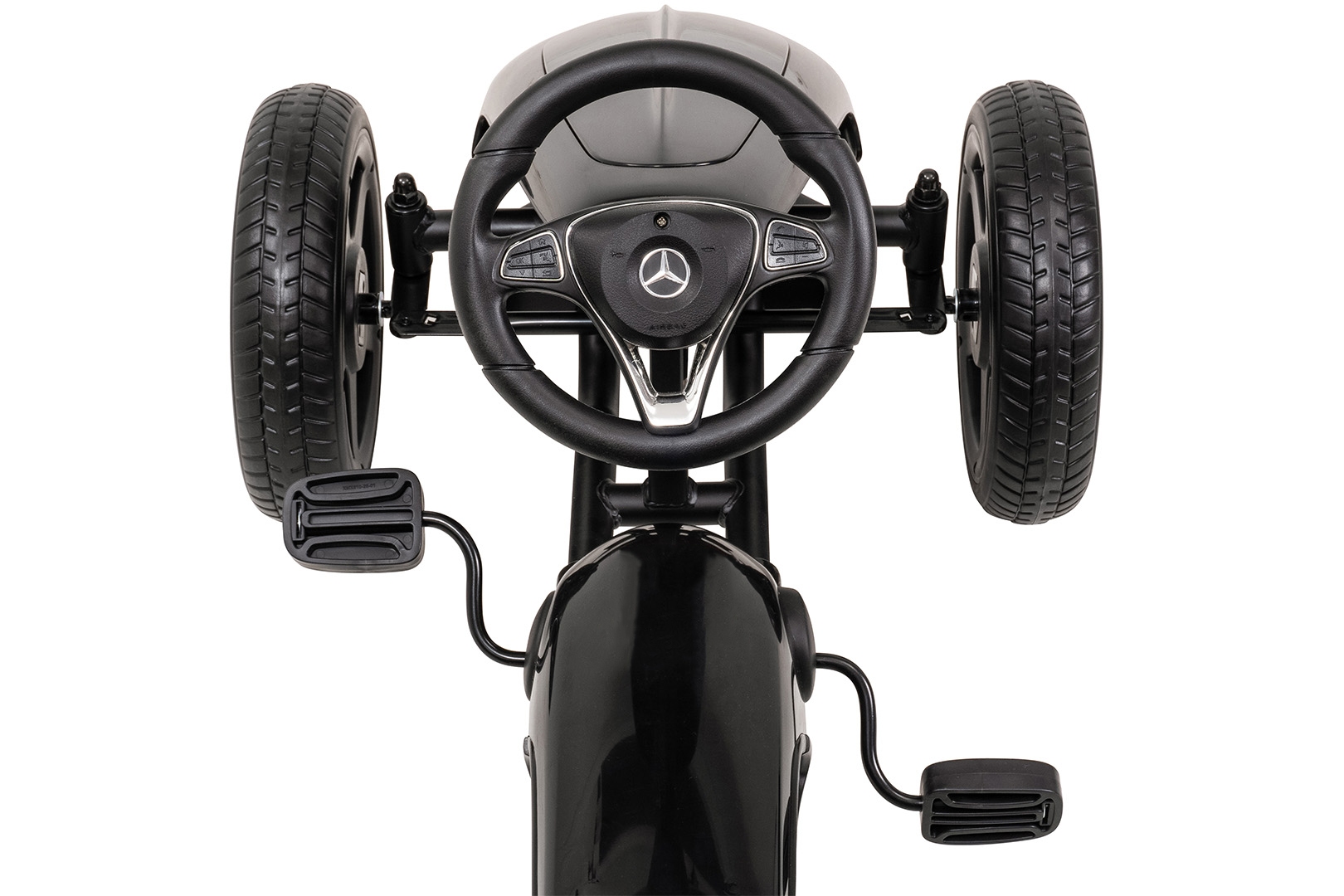 Go Kart Kinder Mercedes schwarz