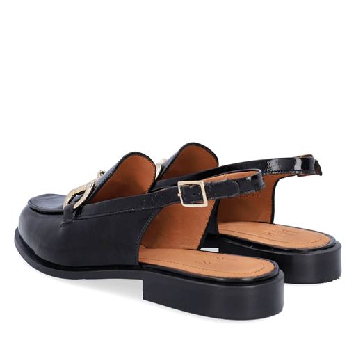 Billi Bi A6340 Loafers, Black Naplack, 36