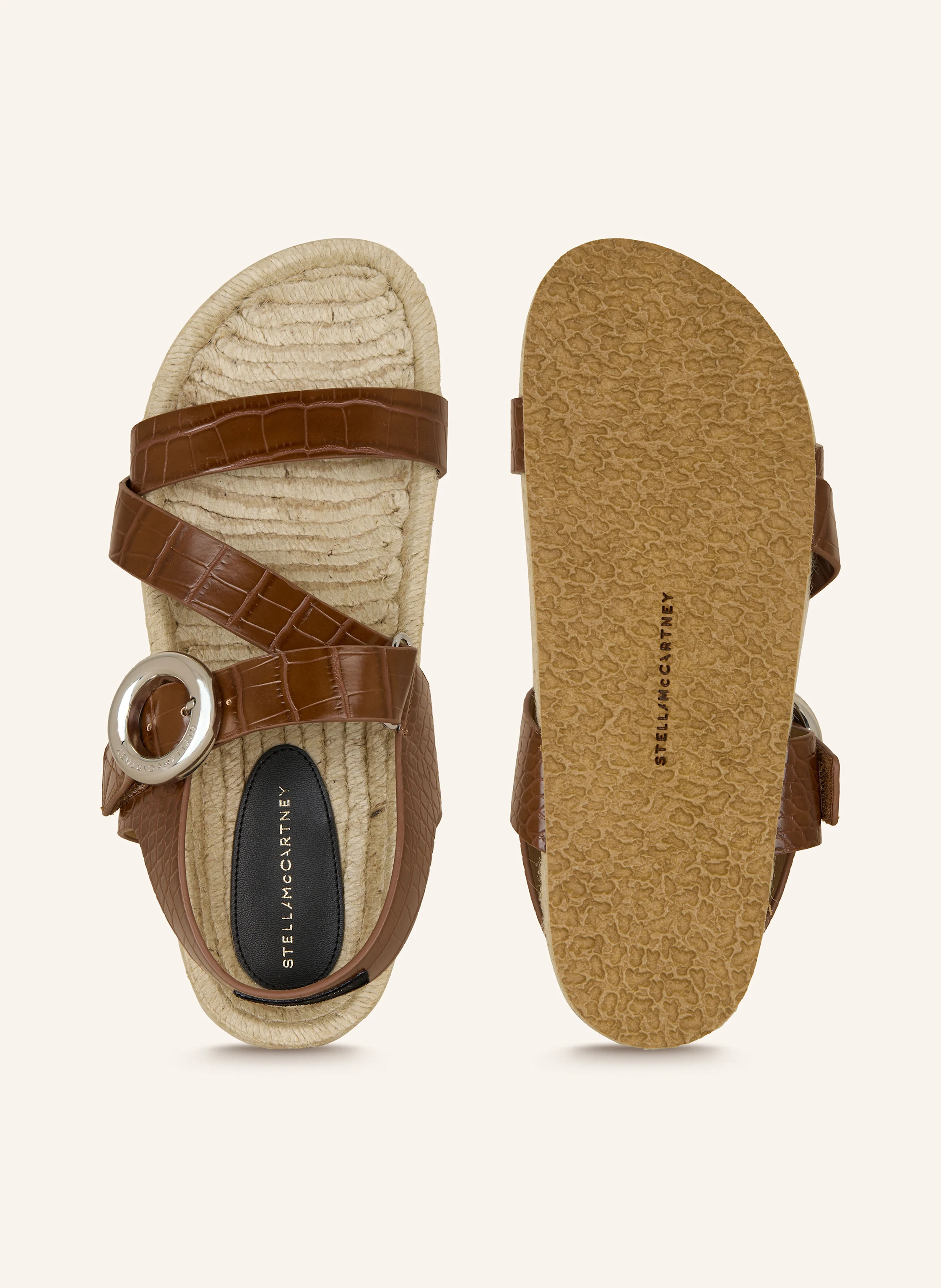 STELLA McCARTNEY Sandalen GAIA COCCO ALT REPTILE