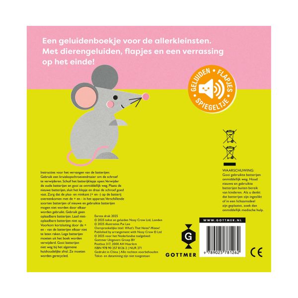Gottmer Geluidenboekje - Wat hoor ik daar? Miauw!
