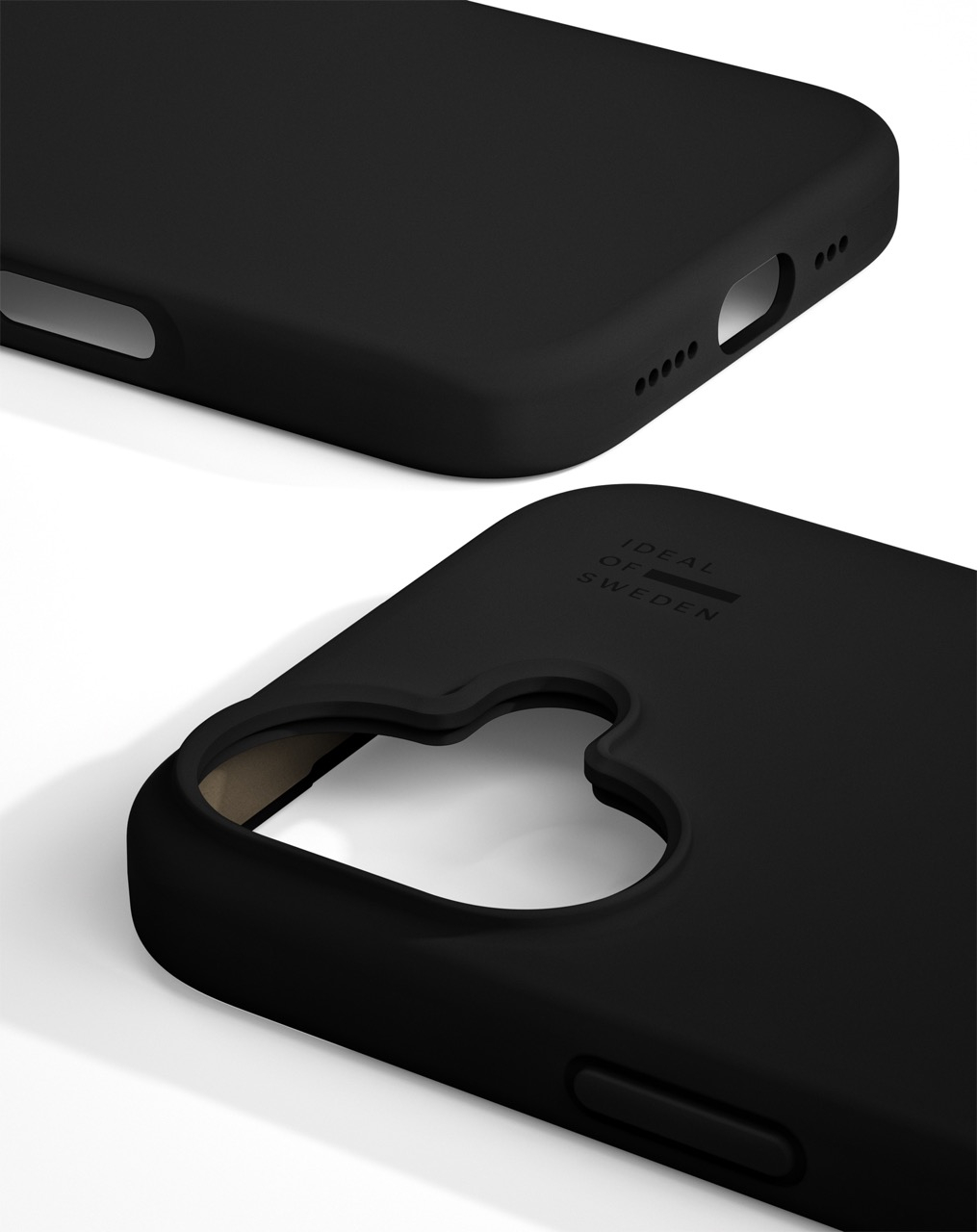 iPhone 16 Plus MagSafe Silikon Hülle Case Recycled (IDSICMS-I2467-01) - Schwarz