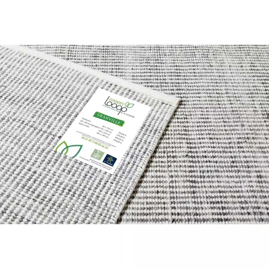 Green Looop Outdoorteppich In & Outdoor Granville grau