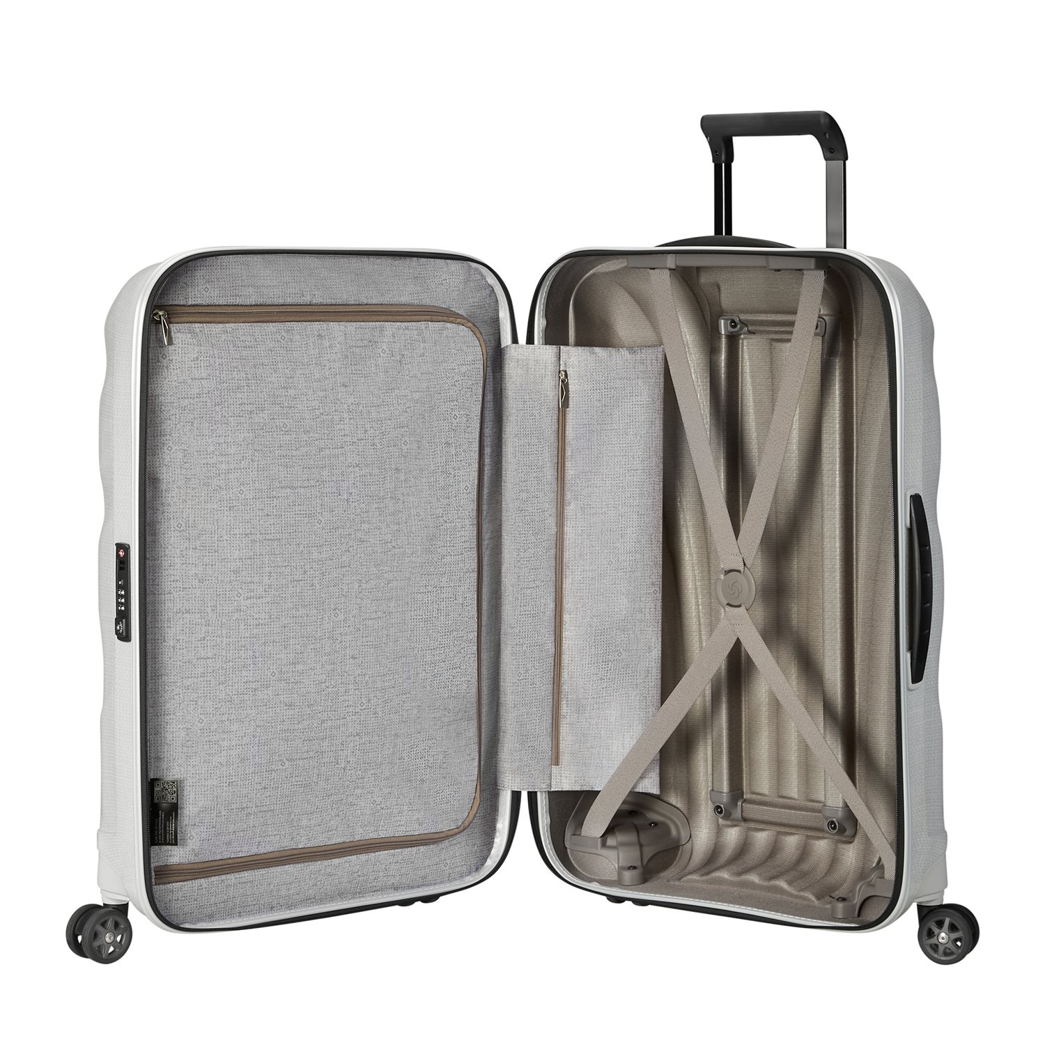Samsonite C-Lite Spinner 75 off white