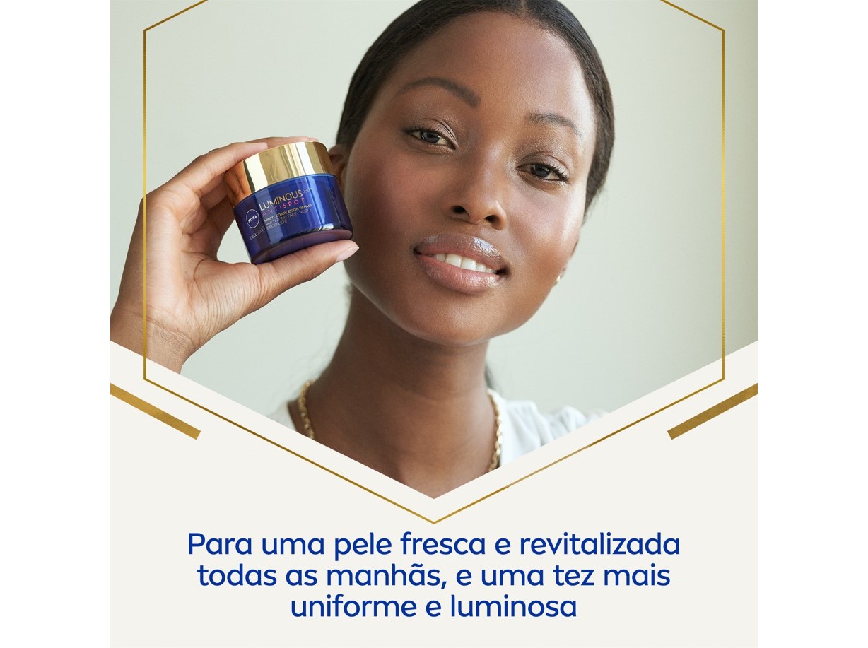 CREME DE ROSTO DE NOITE REPARADOR ANTIMANCHAS CELLULAR LUMINOUS 630 NIVEA 50 ML