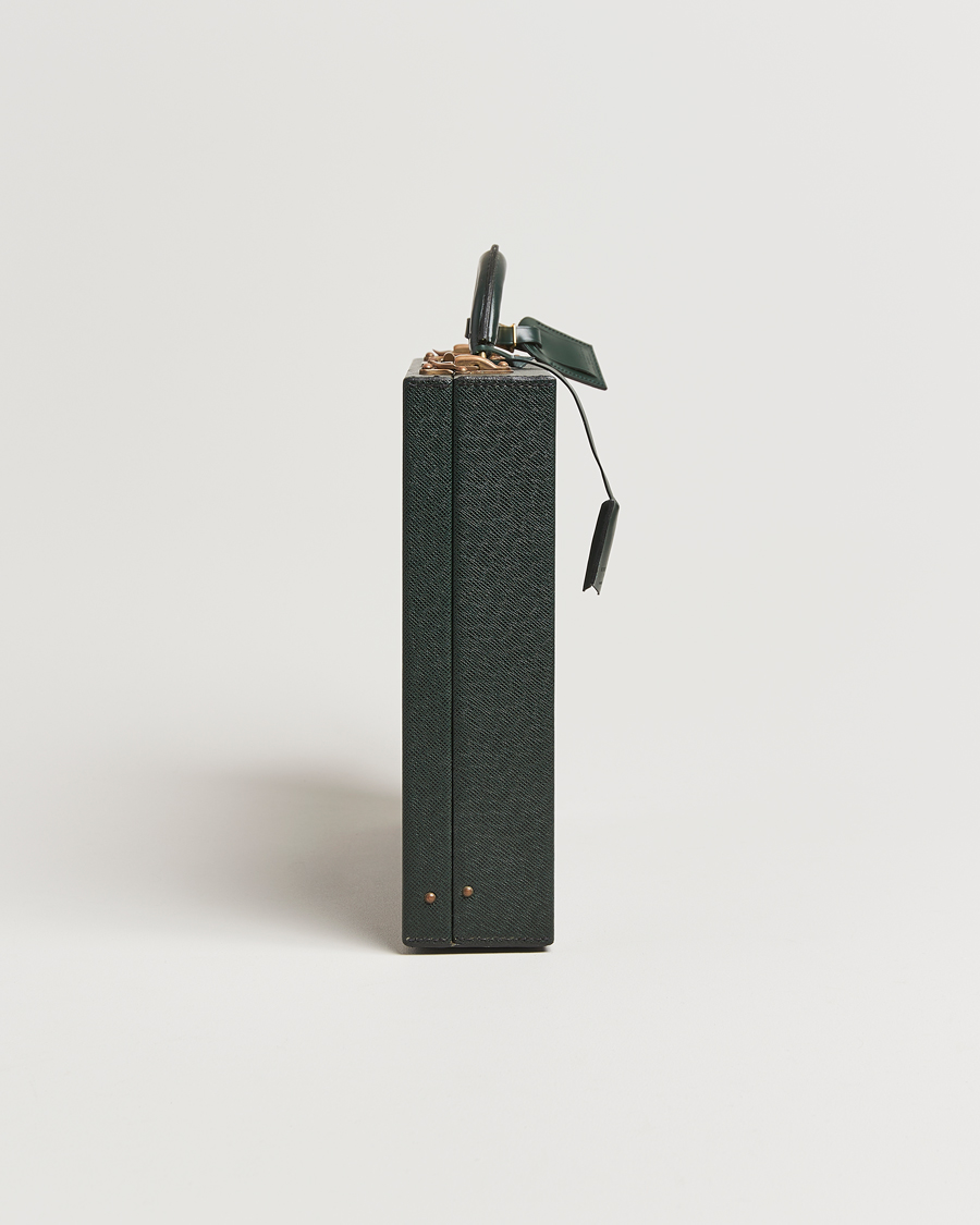 Louis Vuitton Pre-Owned Diplomat Briefcase Taiga Green