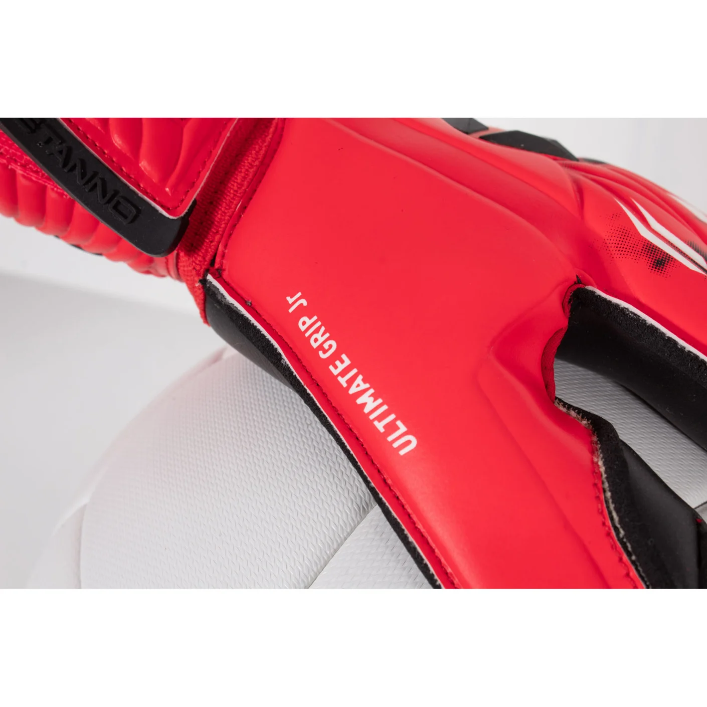 Stanno Ultimate Grip II Keepershandschoenen Kids Rood Zwart