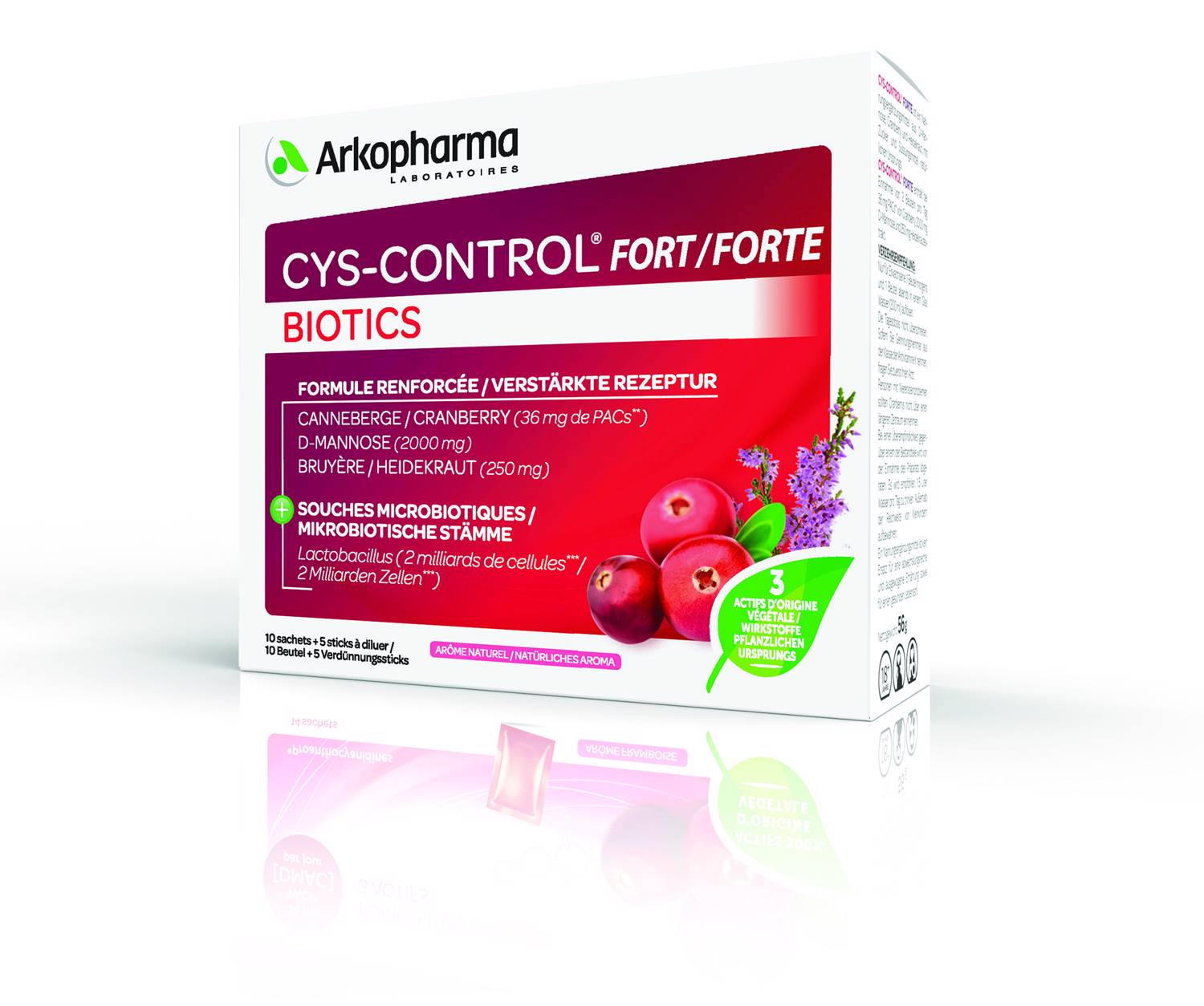 CYS-CONTROL Forte Biotics Btl 15 Stk
