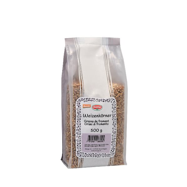 MORGA Weizenkörner<br>500 g, Beutel, Demeter