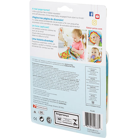 Fisher-Price® Laugh & Learn® bog med børnerim