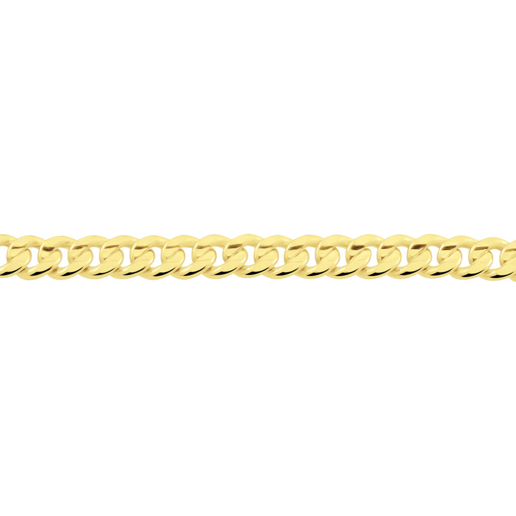 Bracelet Iris Maille Gourmette Or Jaune