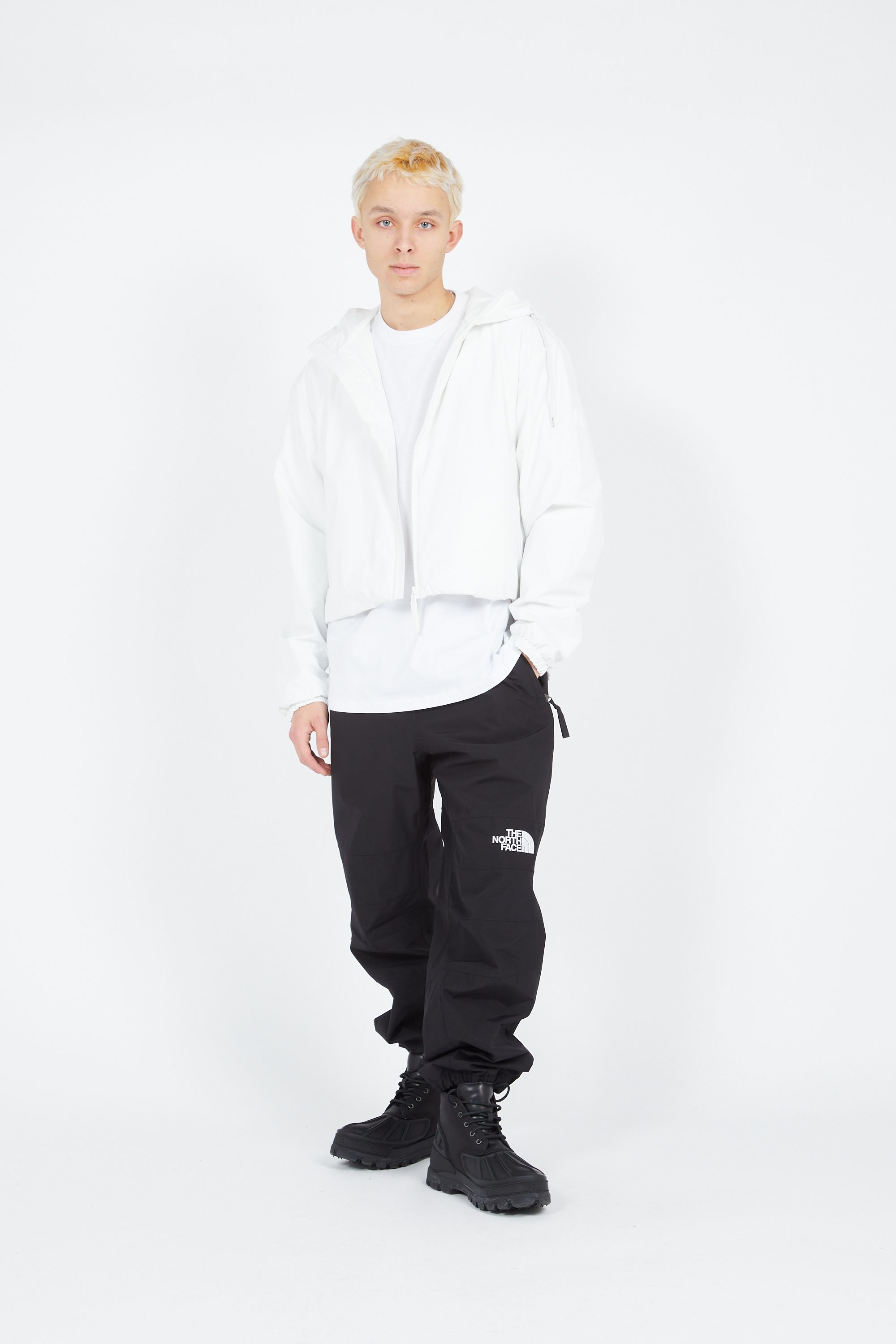 RAINS Parka LOHJA SHORT JACKET Blanc