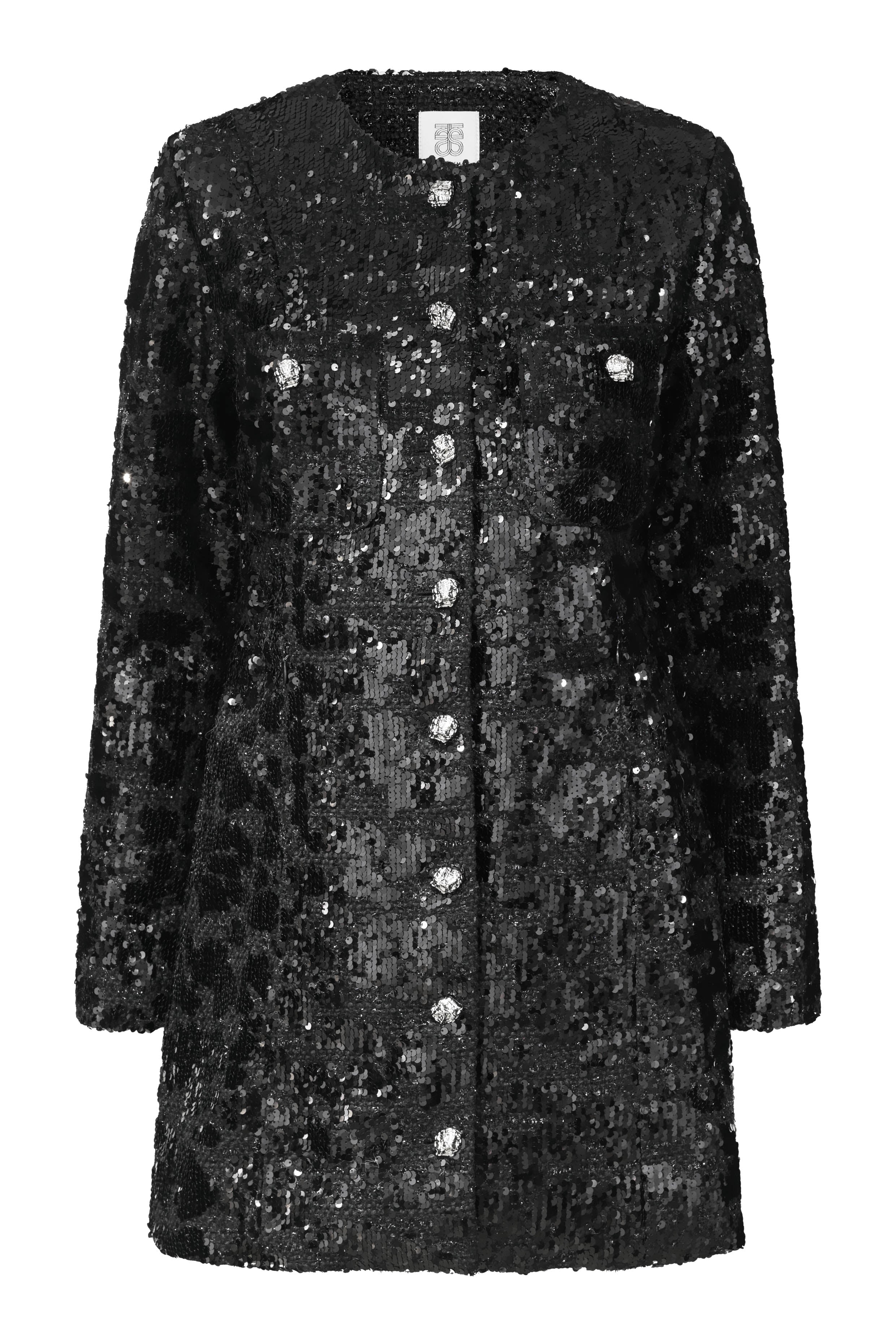 Second Female  Flakes kjole - sort