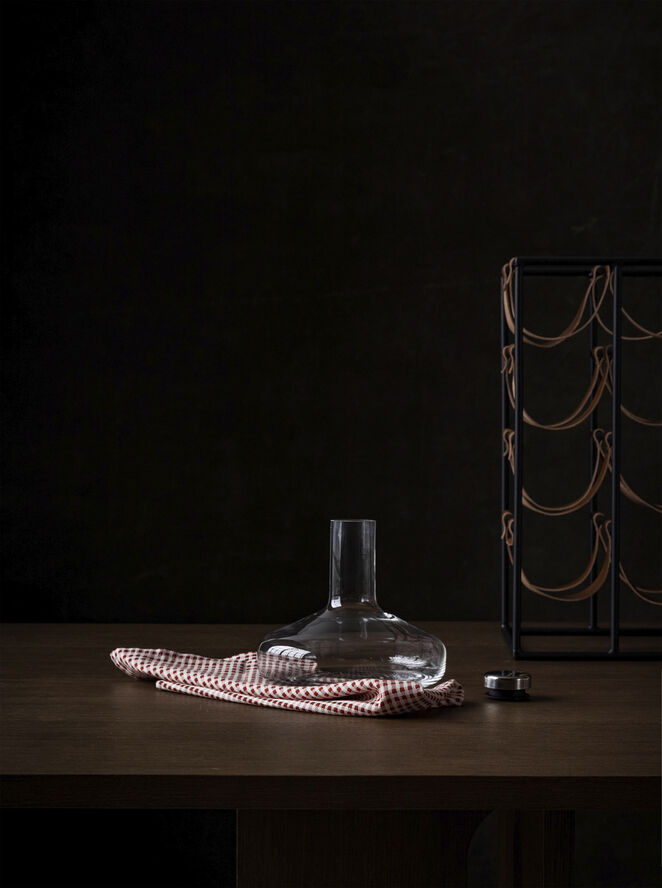 Audo Copenhagen Umanoff, Wine Rack Sort & brun