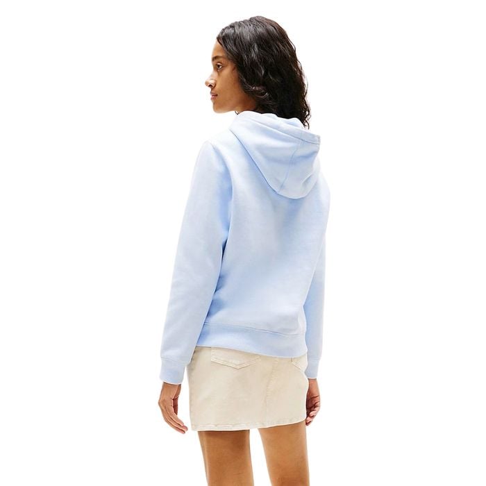 Tommy Hilfiger Regular Small Flag Logo Hoodie Dames