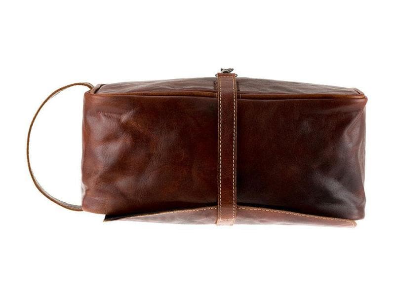 Alpenleder Necessaire Roll Up Necessaire, Hellbraun