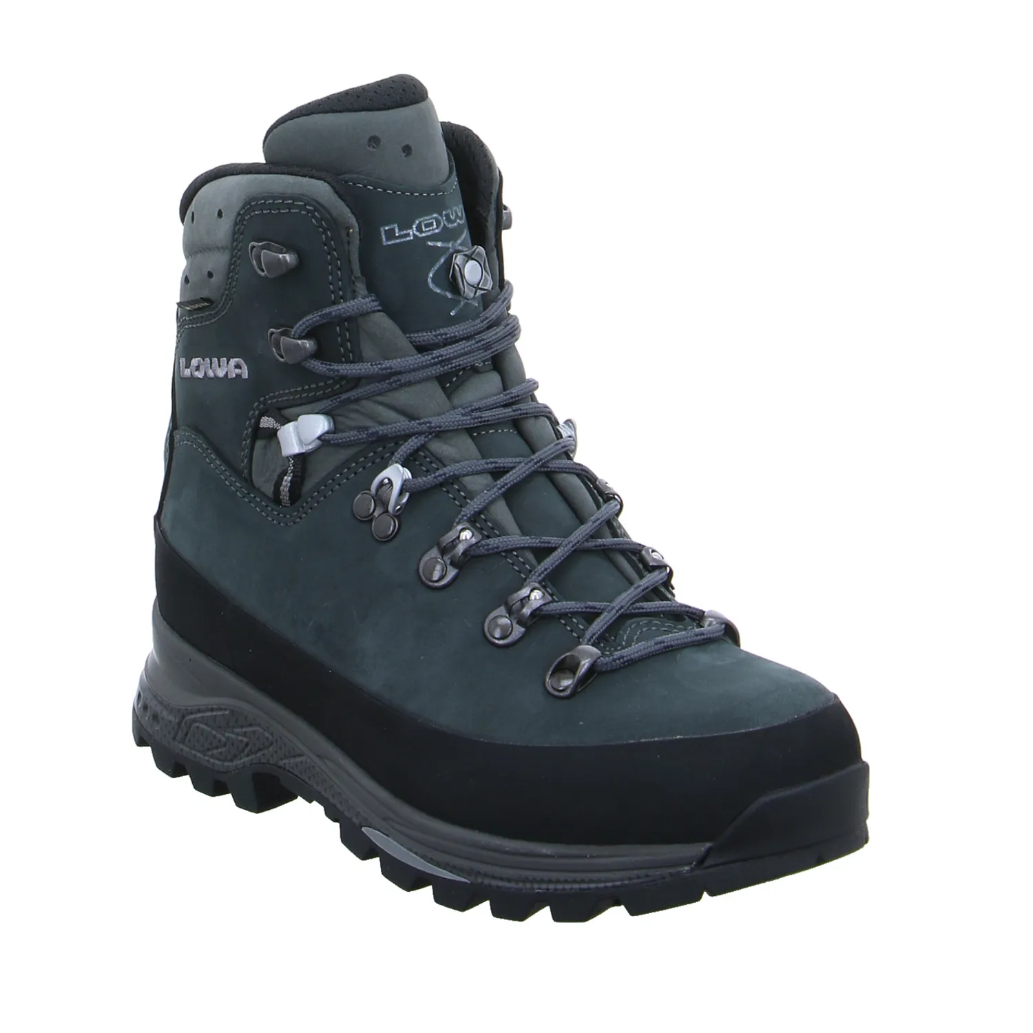 LOWA Wander- Bergschuh Damen Blau Leder  Gore-Tex