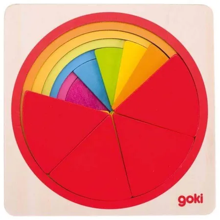 goki Schichtenpuzzle Kreis