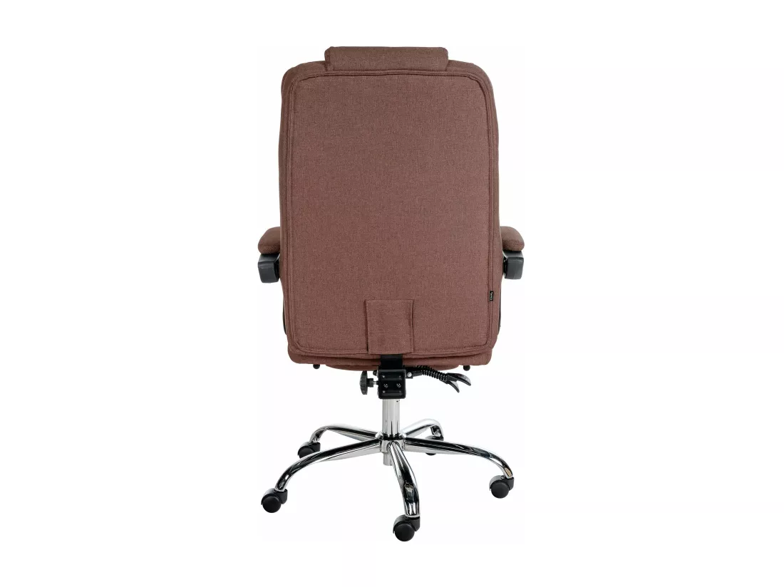 Chaise de bureau - Tissu - Marron - Oxygen