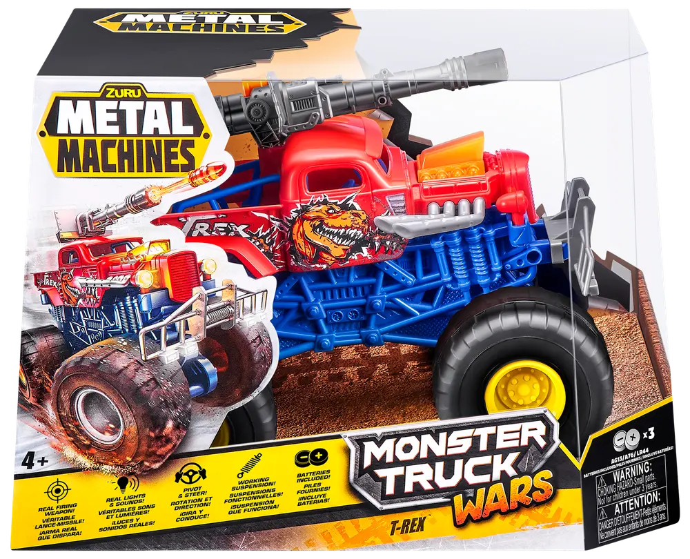 Metal Machines Monster Wheels - assorterede designs